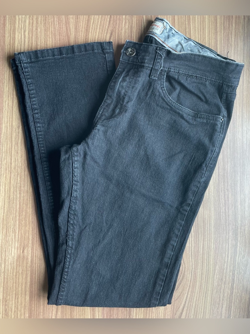Weatherproof Vintage Men’s Slim Fit Black Denim Jeans 32x32 Stretch